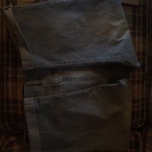 Size 18 blue Jean capris